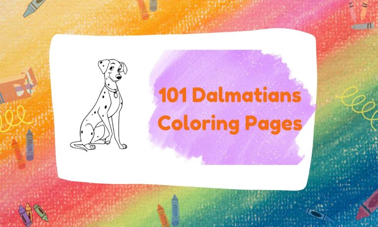 Dalmatians Coloring Pages