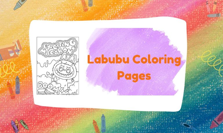 Labubu Coloring Pages (Free PDF Printables)