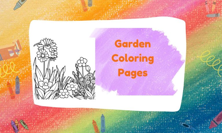Garden Coloring Pages