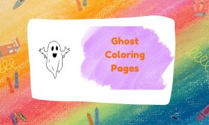 Ghost Coloring Pages