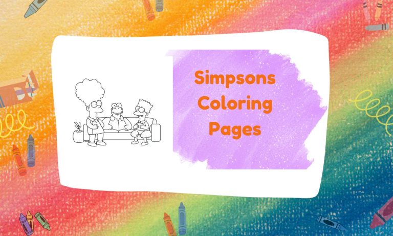 Simpsons Coloring Pages