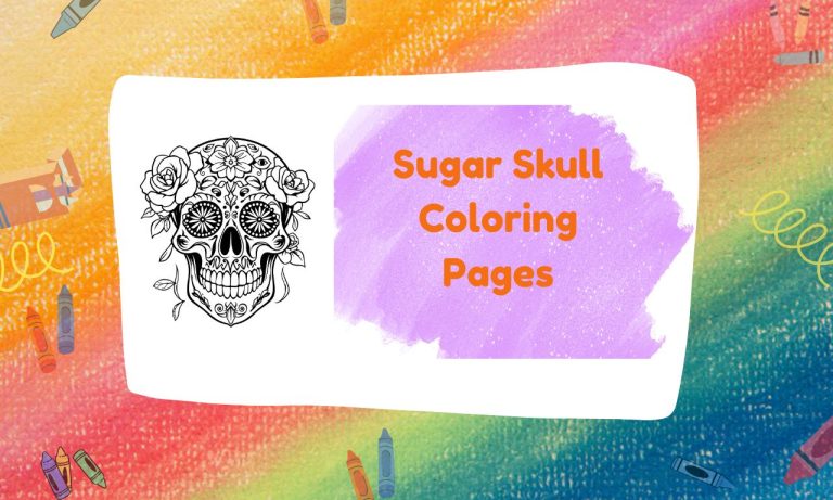Sugar Skull Coloring Pages