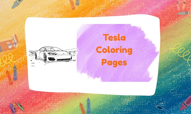 Tesla Coloring Pages