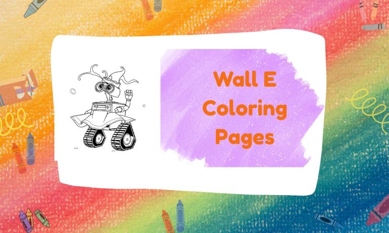 Wall E Coloring Pages